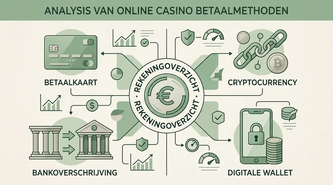 Eurobetalingen via kaart, bank, e-wallet en crypto